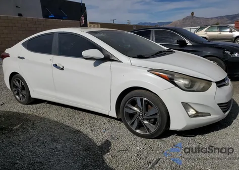 2014 Hyundai Elantra Se z USA, uszkodzony, nr VIN 5NPDH4AE1EH495041